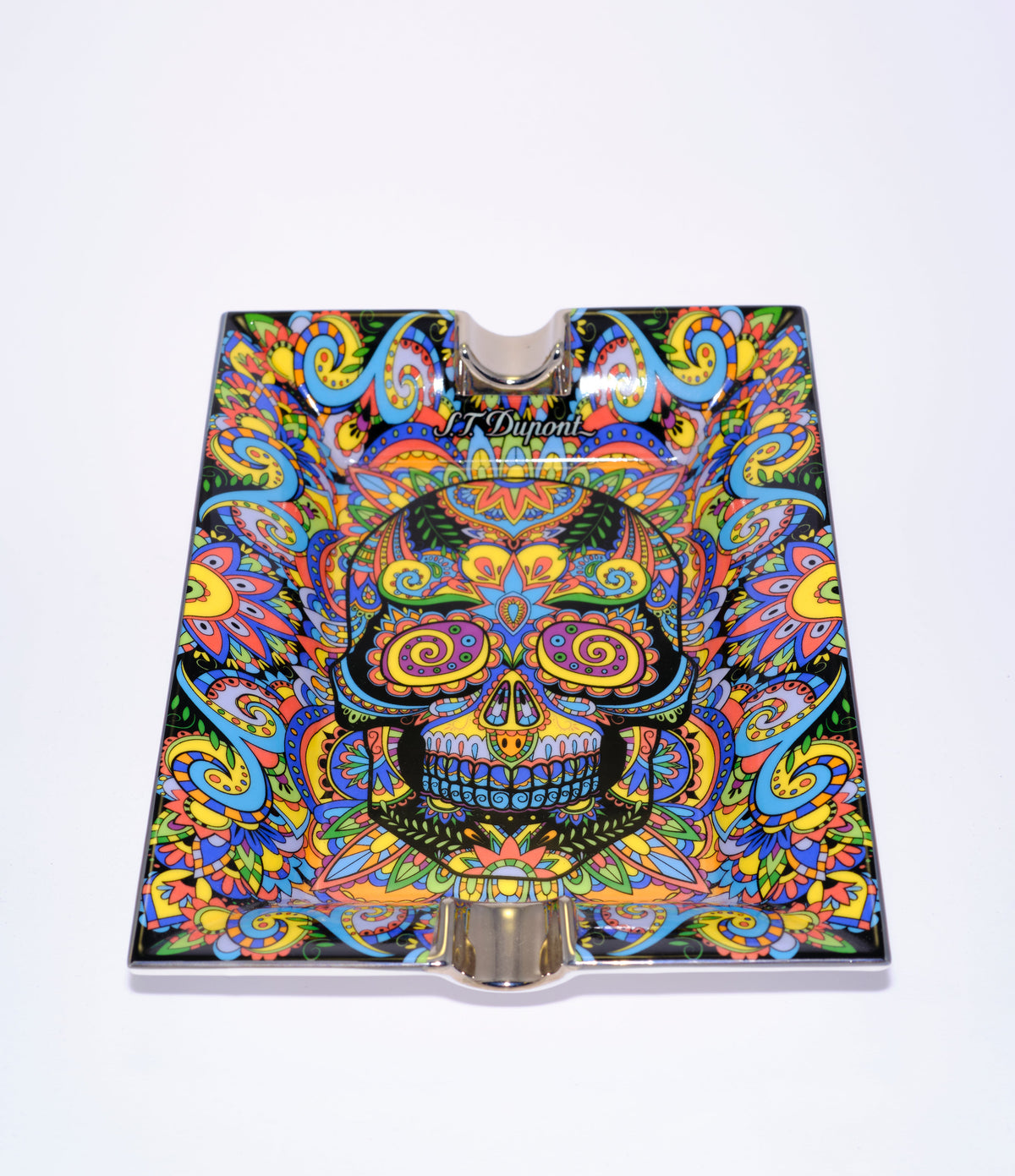 ST DUPONT POSACENERE MAXIJET IN PORCELLANA TESCHIO