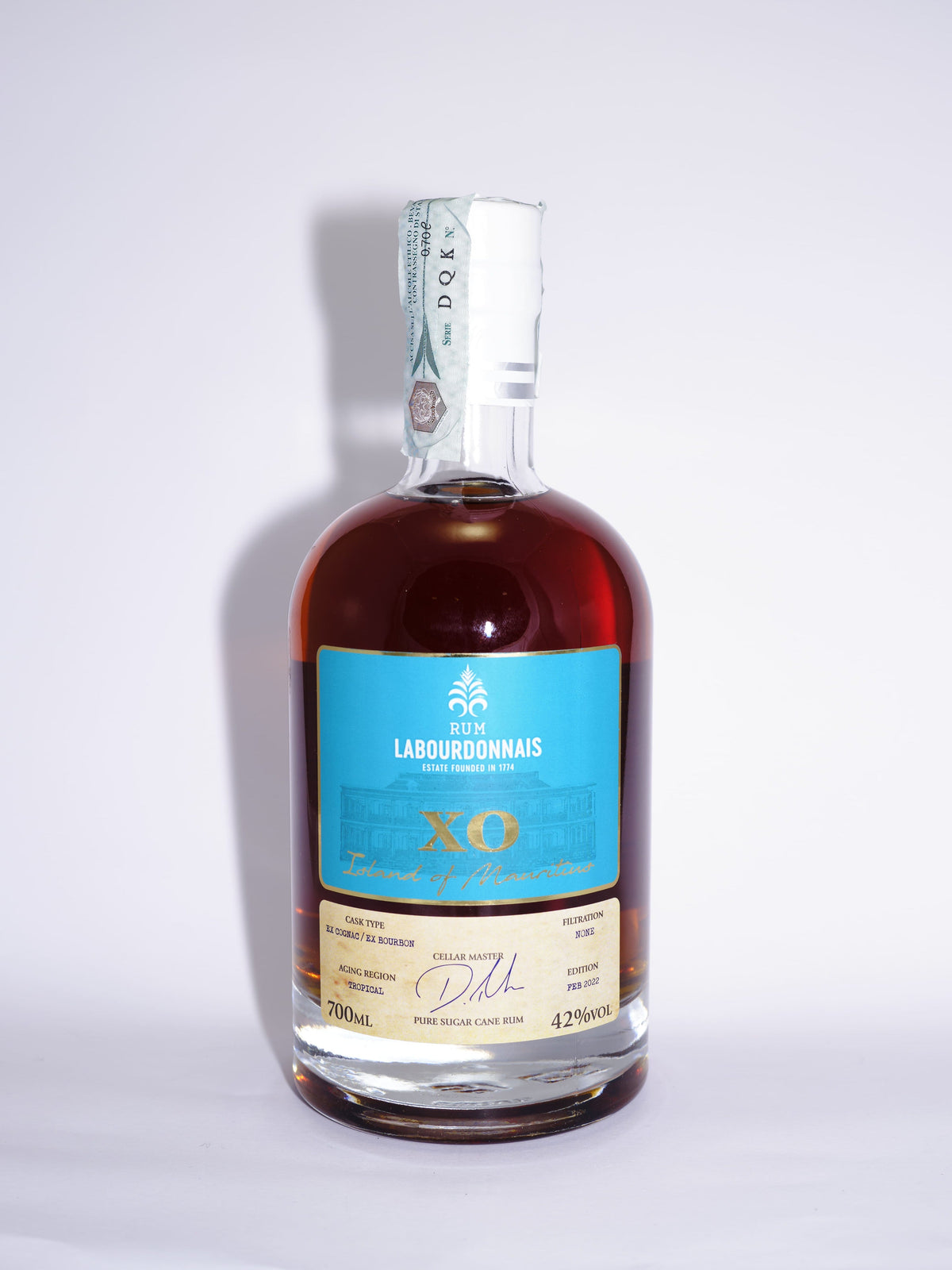 RUM LABOURDONNAIS X.O ISLAND OF MARTINICA