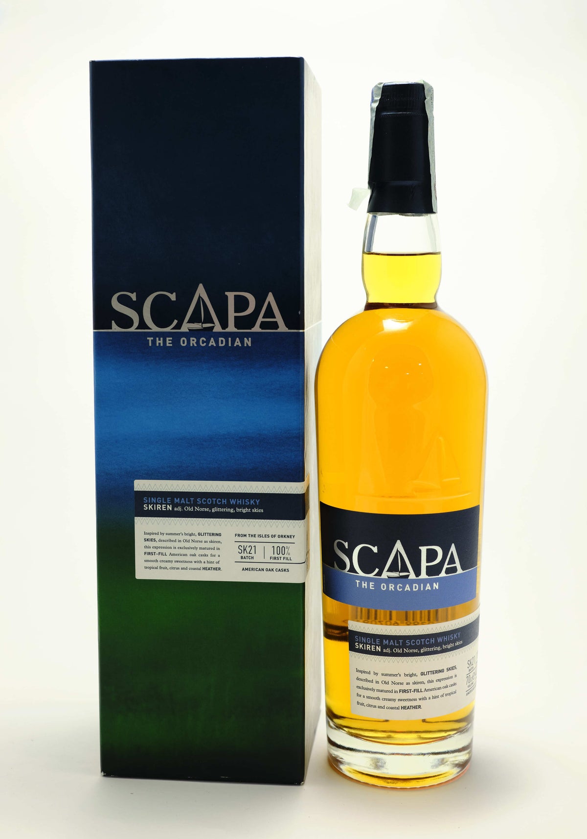 SCAPA THE ORCADIAN SINGLE MALT SCOTCH WHISKY