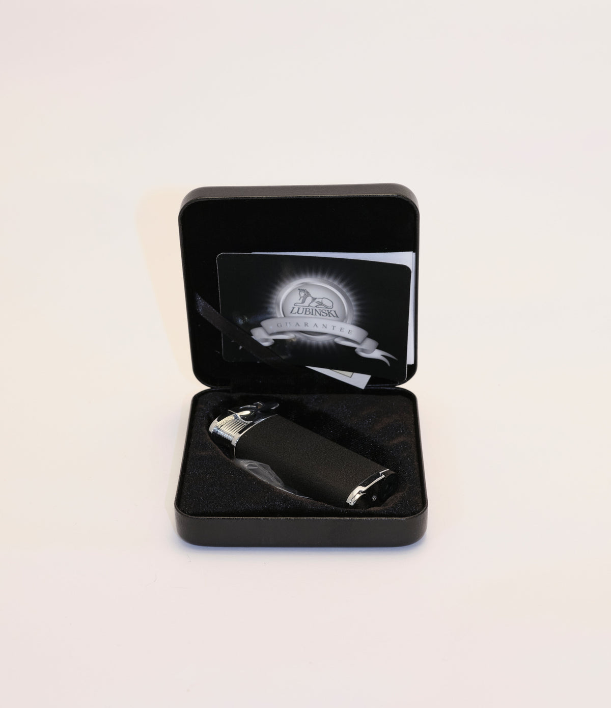 Accendino per pipa Lubinski grigio o nero (nero esaurito)