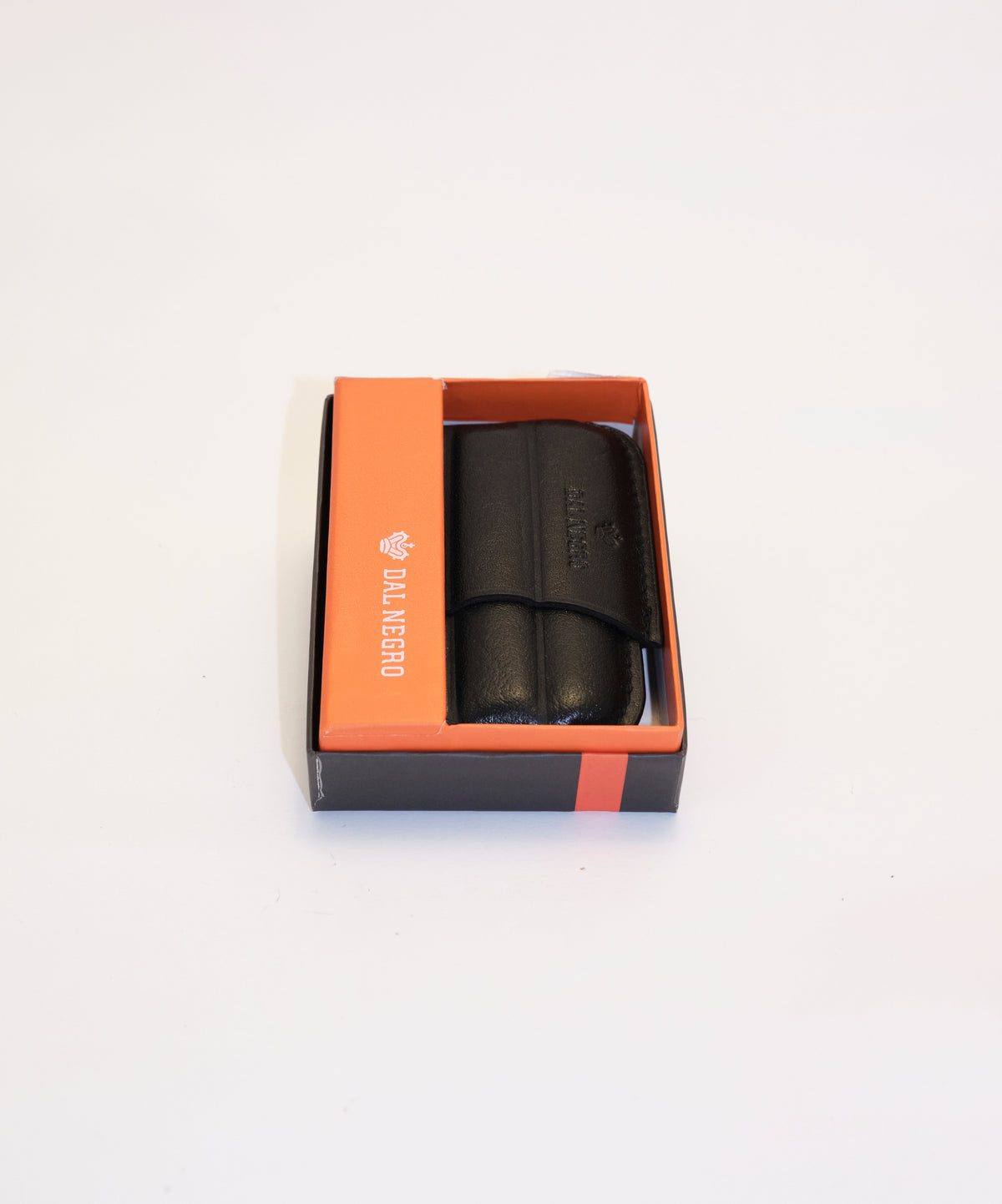 Porta toscani ammezzati (3pz) Dal Negro in pelle nera