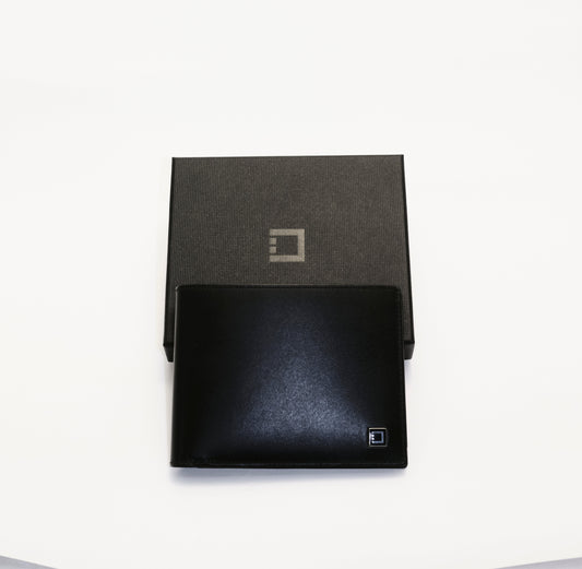 Portafogli Dupont in pelle nera