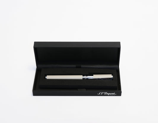 Penna Dupont stilografica bianca