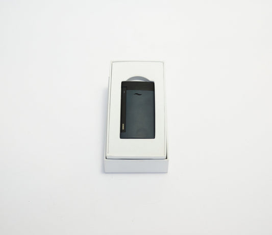 ACCENDINO S.T.DUPONT JET SLIM GRIGIO OPACO E FINITURE NERO OPACO