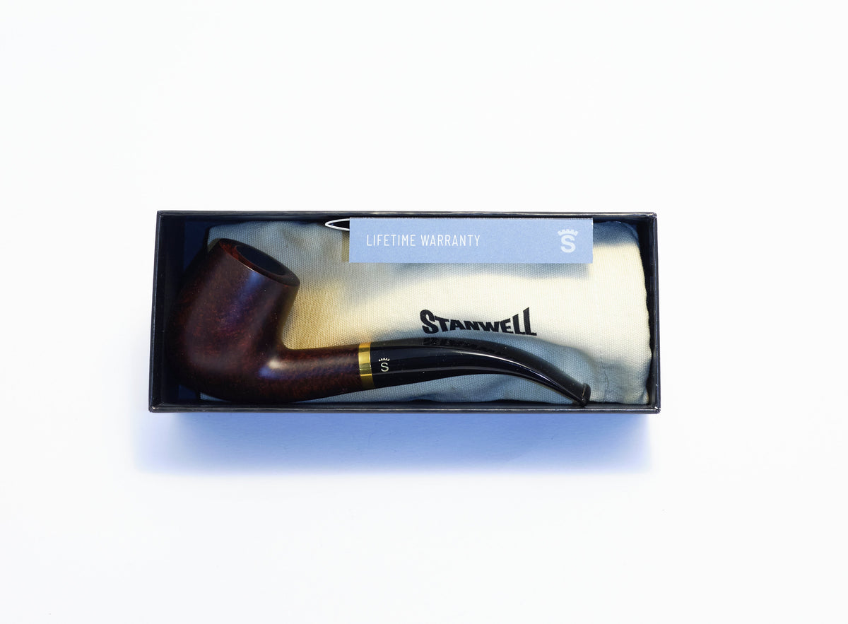 PIPA STANWELL DE LUXE BROWN POL.