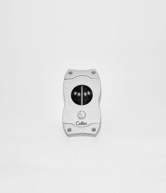 COLIBRI - TAGLIA SIGARI - V-CUT CARBON FIBER ARGENTO 