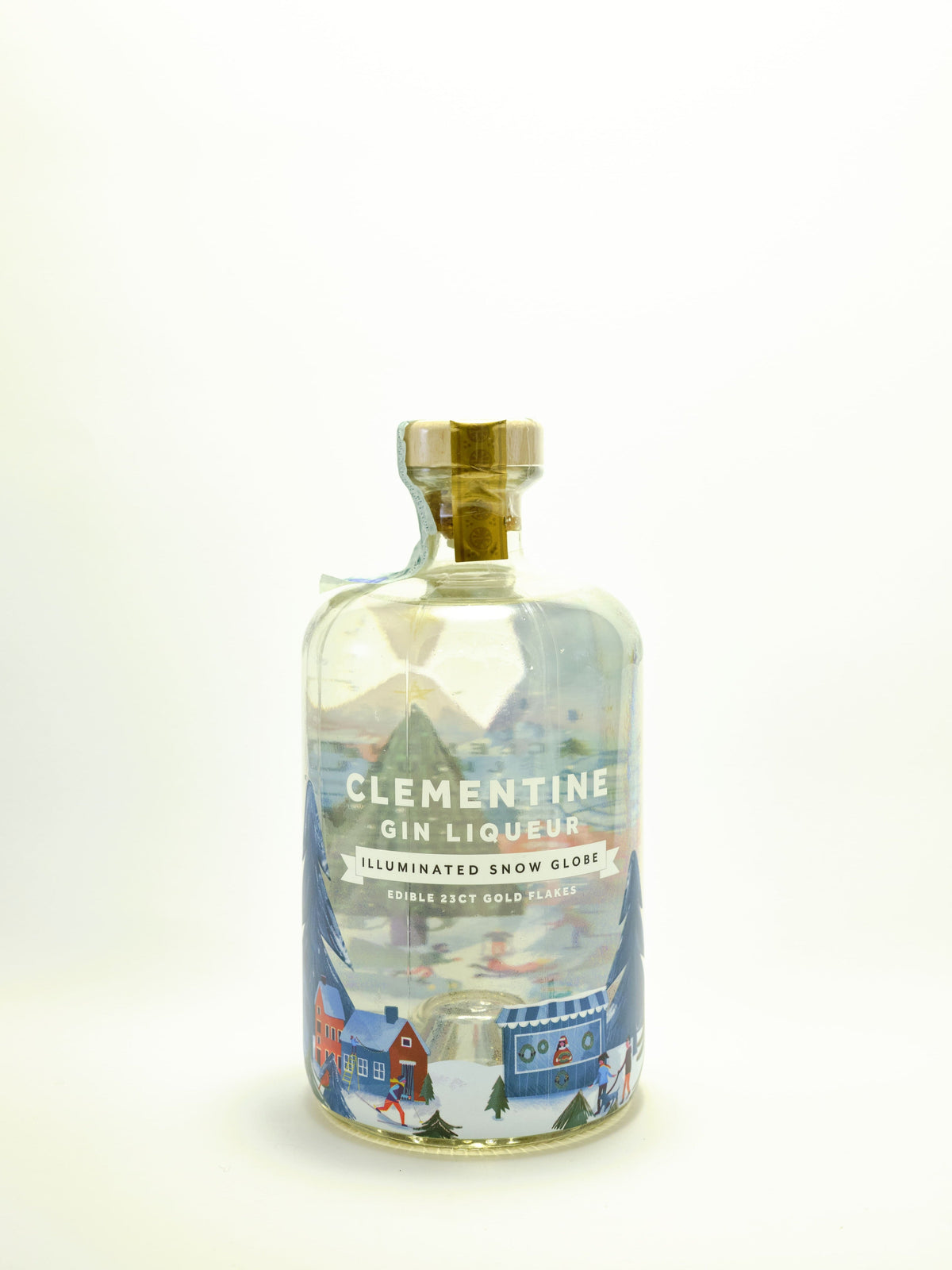 CLEMENTINE GIN LIQUEUR WITH EDIBLE 23CT GOLD FLAKES