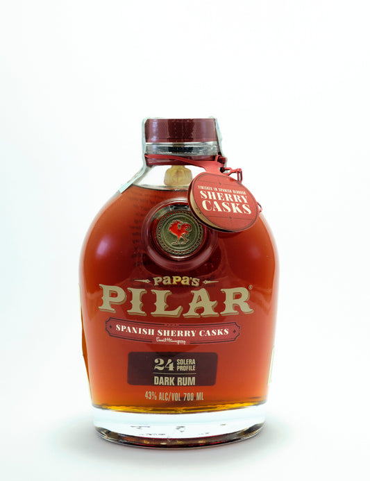 PAPA'S PILAR SPANISH SHERRY CASKS 24 SOLERIA PROFILE DARK RUM