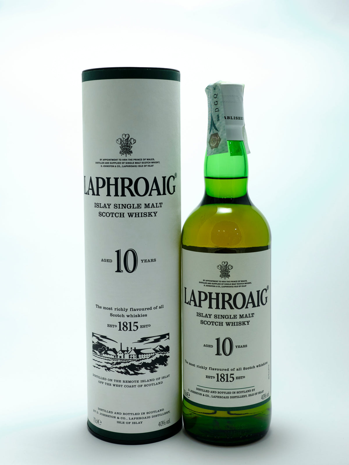 LAPHROAIG ISLAY SINGLE MALT SCOTCH WHISKY 10 YEARS AGED 