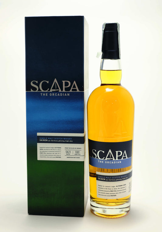 SCAPA THE ORCADIAN SINGLE MALT SCOTCH WHISKY 